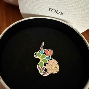 Silver Tous Pendant 🐻🌈